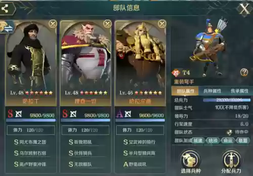 文明与征服阵容怎么换将(文明与征服最强英雄组合)插图1