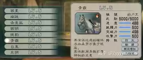 真三国无双5刷马地图(真三国无双5刷赤兔最容易出的)插图1 真三国无双5刷马地图(真三国无双5刷赤兔最容易出的)插图1