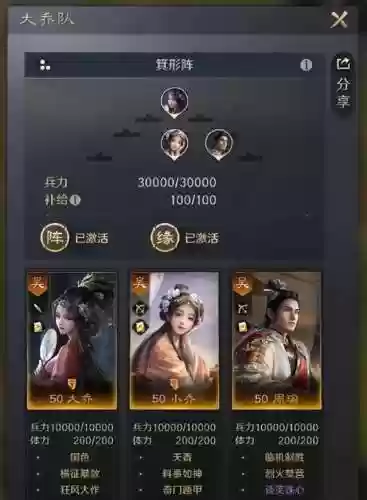 谋定天下阵容(三国谋定天下配将攻略)插图1