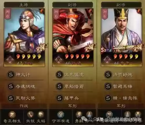 三国志战略版周瑜藤甲阵容(少年三国志吴国最强阵容)插图3