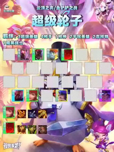 钻石运营阵容(王者模拟战最新阵容)插图3