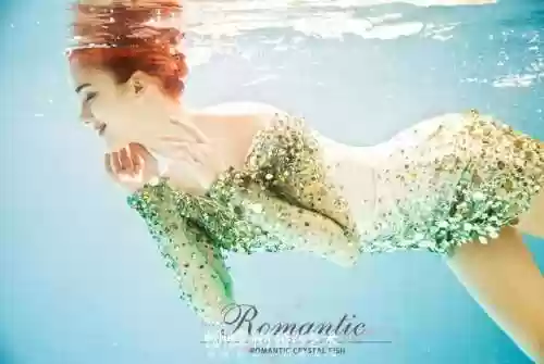 水下婚纱照美人鱼(最美的美人鱼)
