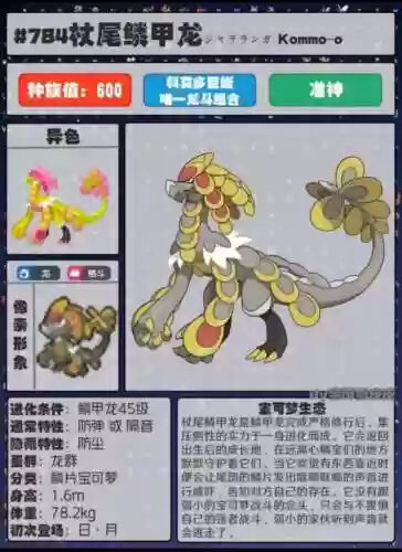 神奇宝贝准神大全图鉴(精灵宝可梦所有准神)插图37
