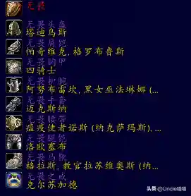 魔兽世界战士历代套装(魔兽世界套装大全一览)插图10