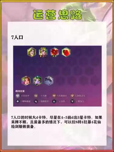 卡特人口阵容(云顶之奕最佳7人口阵容)插图3