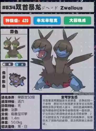 神奇宝贝准神大全图鉴(精灵宝可梦所有准神)插图26