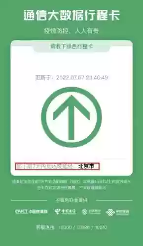 通信行程卡(行程码怎么查询详细个人轨迹)插图1