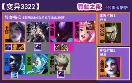 金铲铲之变异战士阵容装备(金铲铲之战人物装备搭配)插图1
