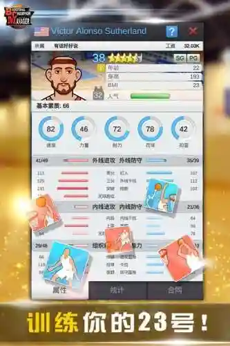 篮球经理梦之队 阵容(篮球队人员配置)插图2