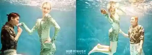 水下婚纱照美人鱼(最美的美人鱼)插图4