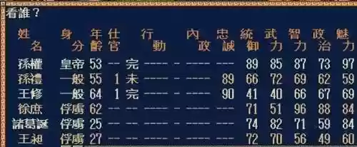 三国志4新武将登录秘籍(SFC三国志4登录武将全技能)插图21