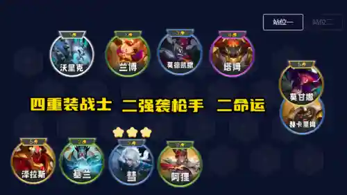 主坦克阵容(武器主c阵容)插图1