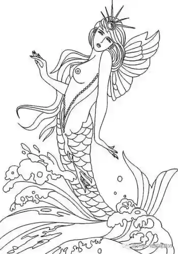 美人鱼图片大全(美人鱼非常好看的图片)插图9