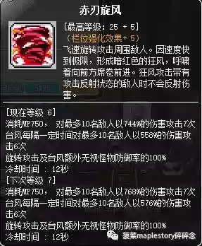 冒险岛暗影双刀技能加点(2024冒险岛t0输出的职业)插图17