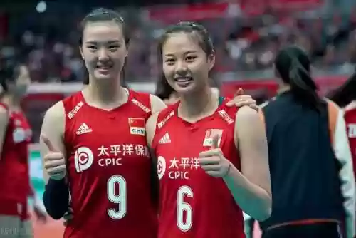 中国女排二号阵容图片(中国女排一队和二队的成员)
