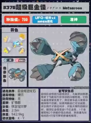 神奇宝贝准神大全图鉴(精灵宝可梦所有准神)插图19