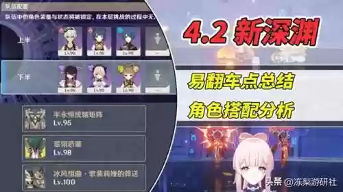 深渊阵容对比图(原神深渊4.4阵容推荐)