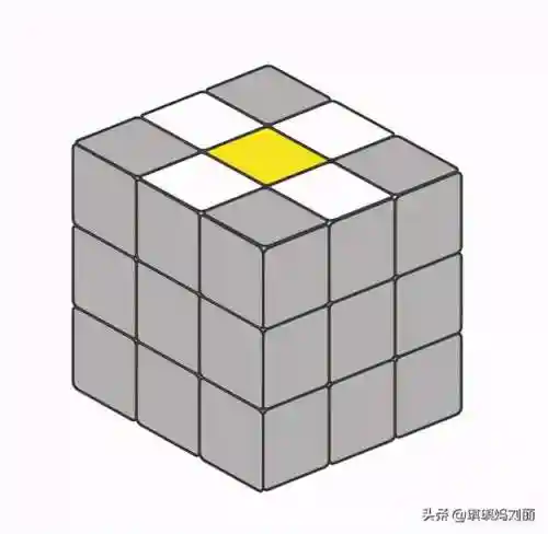 魔方公式 新手入门(三阶魔方全部步骤图纸)插图3