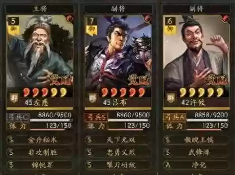吕布加左慈阵容(吕布太史慈阵容搭配)