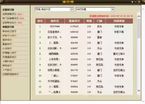 天龙八部畅游线下交易(天龙八部格子交易平台)插图1