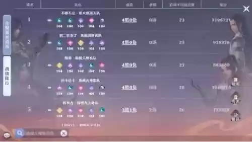 诛仙手游比赛阵容(诛仙手游职业pk排名次)插图1