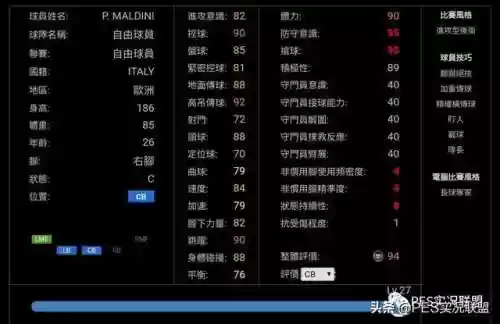 实况手游各位置推荐阵容(实况足球平民最佳阵容)插图19