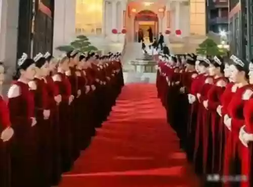 门口迎宾阵容(迎宾口号押韵)插图4
