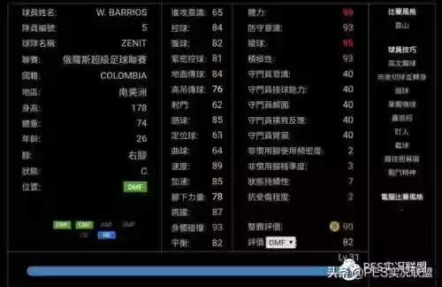 实况手游各位置推荐阵容(实况足球平民最佳阵容)插图17