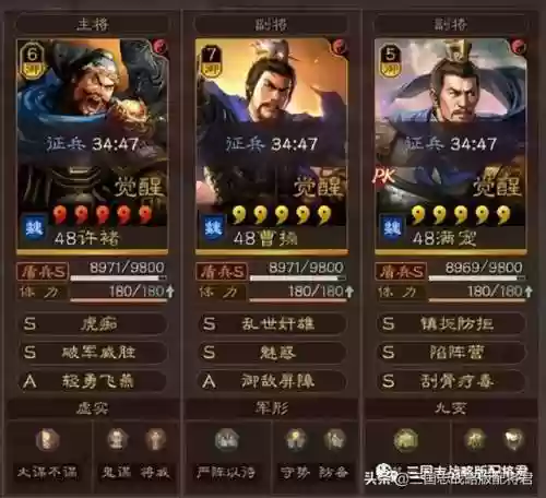 许褚超强阵容(三国志战略版许褚带什么战法)插图2