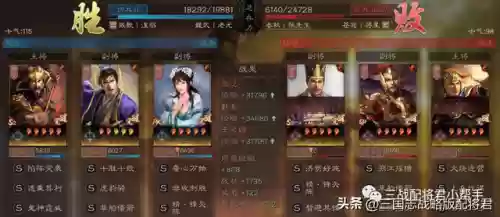 三国志17打副本阵容(17—20通关阵容推荐)插图11