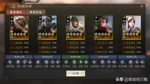 合战三国保存阵容(拿下三国最强顶级阵容推荐)插图13