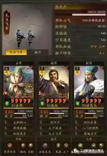 三国志阵容称谓大全(少年三国志阵容推荐)插图4