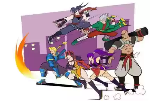街机四个人物三男一女(街机4人游戏有哪些)插图22