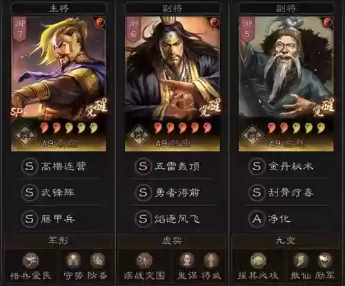 白板共存阵容(三国志t0阵容排名白板)插图5