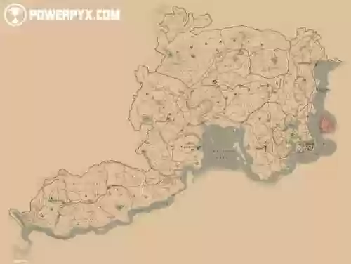 荒野大镖客2地图(大镖客2全传送点位置图)插图4