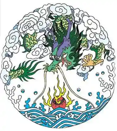 龙的图案图片大全(免费设计logo图案)