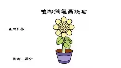 儿童画画入门初学(3-6岁儿童画简单)插图1