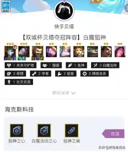 双城保镖狙神阵容(豪侠枪手配什么阵容装备)插图1