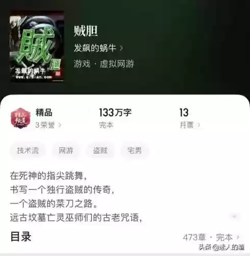 网游小说十大巅峰之作2022(2020年网游小说排行榜)插图8