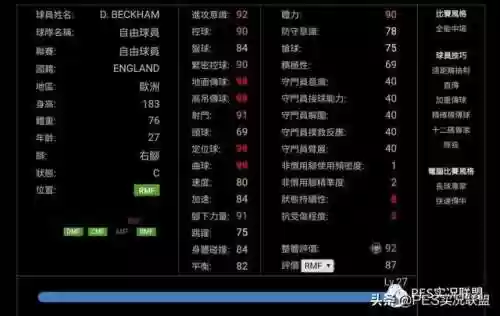 实况手游各位置推荐阵容(实况足球平民最佳阵容)插图9
