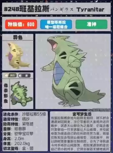 神奇宝贝准神大全图鉴(精灵宝可梦所有准神)插图7