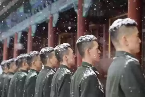 国旗护卫队最强阵容图片(国旗护卫队的队形排列)插图2