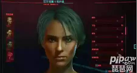 赛博朋克2077捏脸男(2077捏脸数据中国美女)