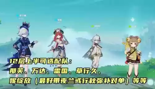 1.5版本深渊阵容(钟离主c阵容推荐)插图9