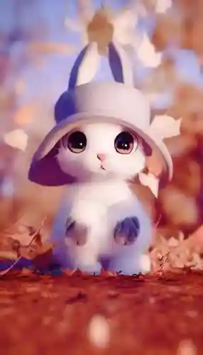 最近很火的兔子壁纸(手机壁纸高清4k 全屏)插图17
