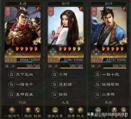 三国志伏魔天下阵容搭配(伏魔记最强阵容推荐图)插图3