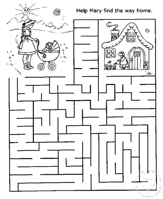 走迷宫图片(迷宫高难度)插图11