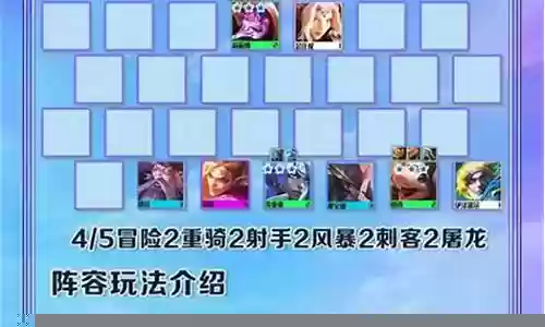 巨龙冒险阵容搭配
