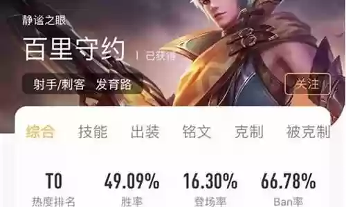 干将守约阵容搭配最新攻略