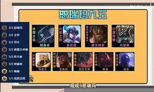 云顶之弈钻石阵容搭配